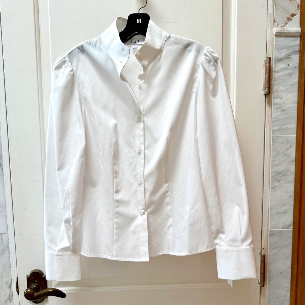 Billie White Button down Shirt, NWOT